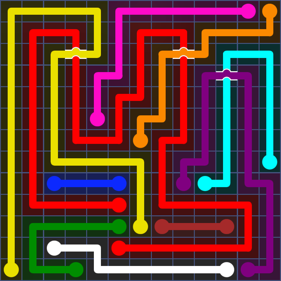 Flow Free 5617 Solution