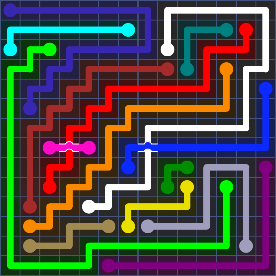 Flow Free 5641 Solution