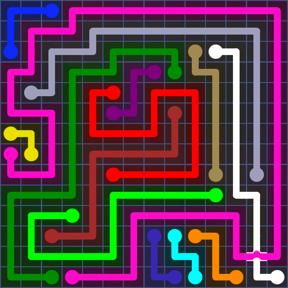 Flow Free 5651 Solution