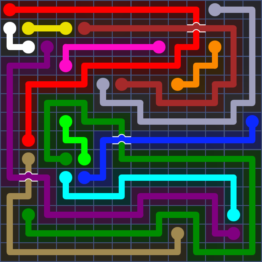 Flow Free 5654 Solution