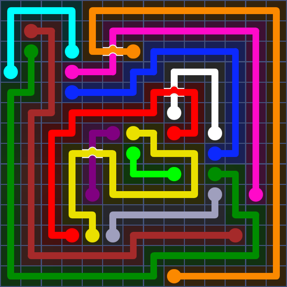 Flow Free 5655 Solution