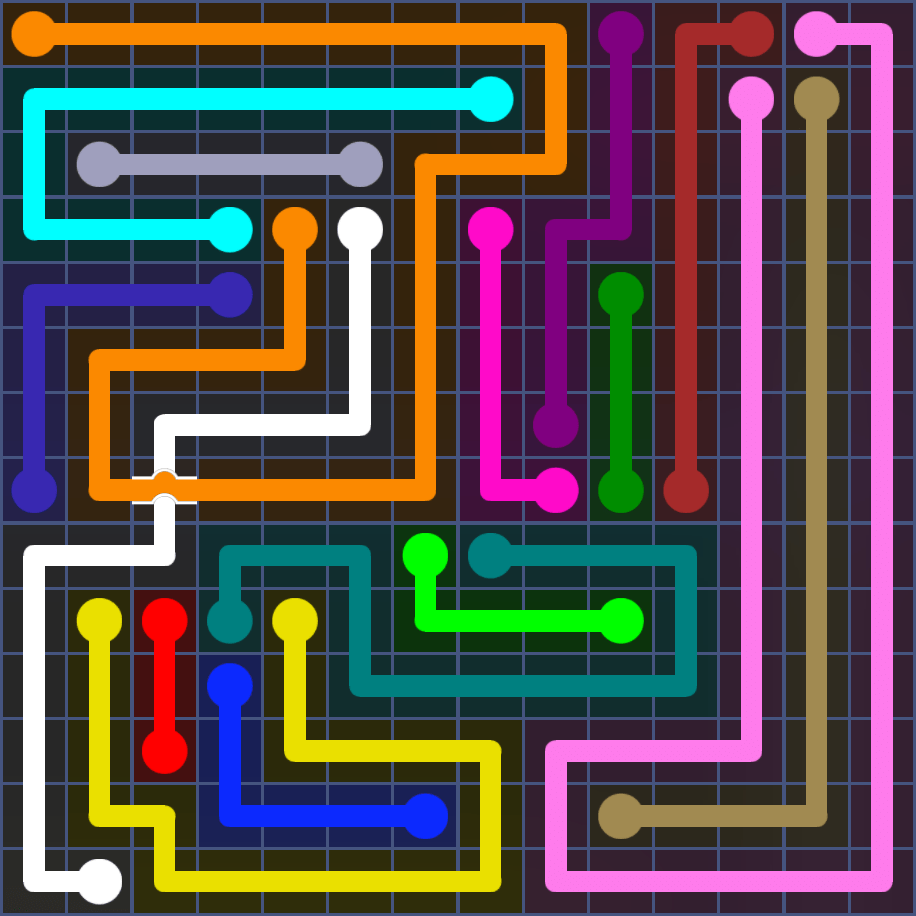 Flow Free 5662 Solution