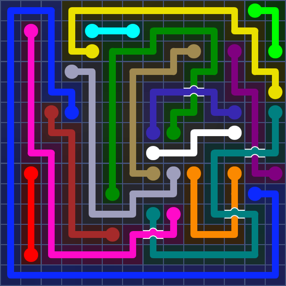 Flow Free 5663 Solution