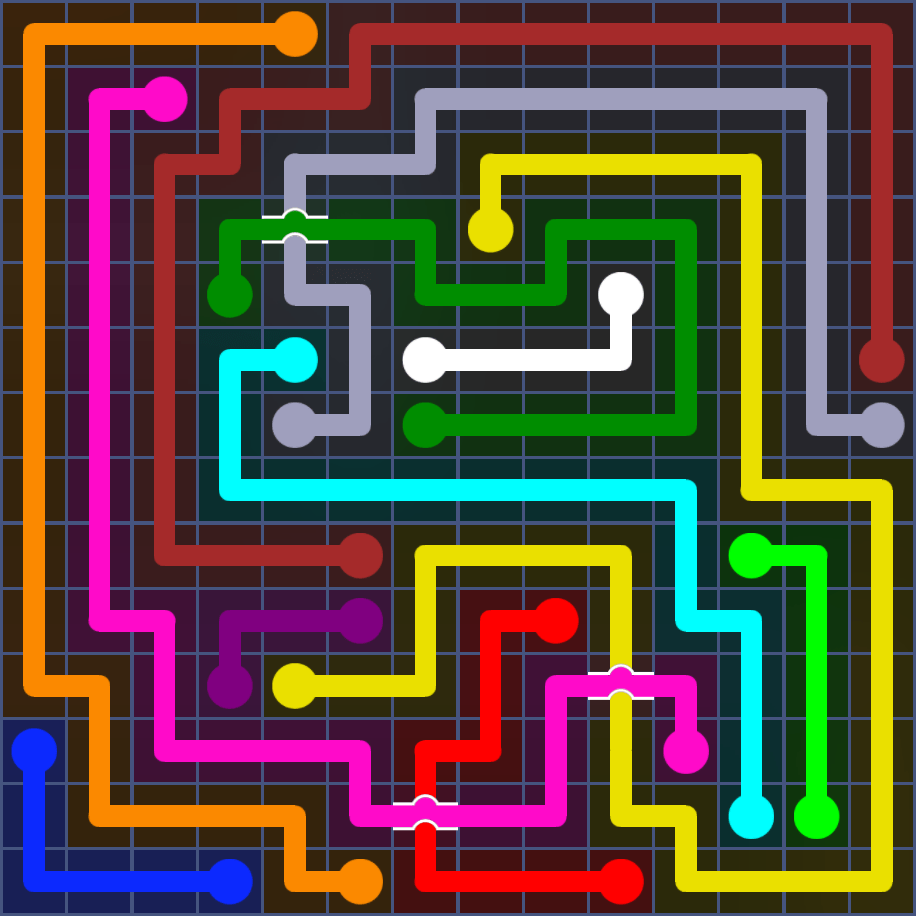 Flow Free 5664 Solution