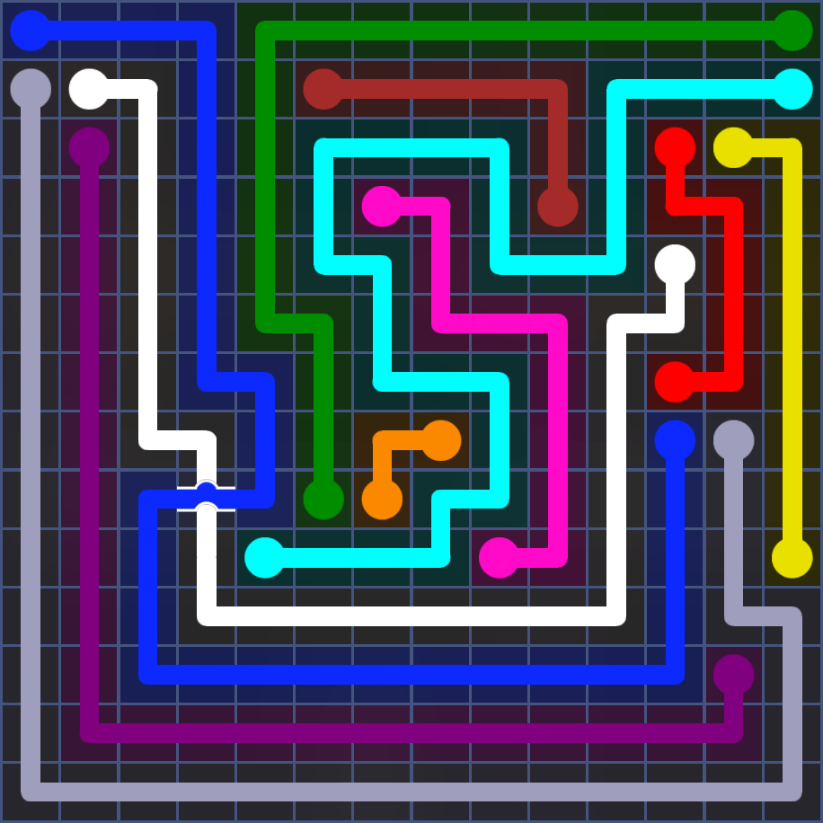 Flow Free 5665 Solution