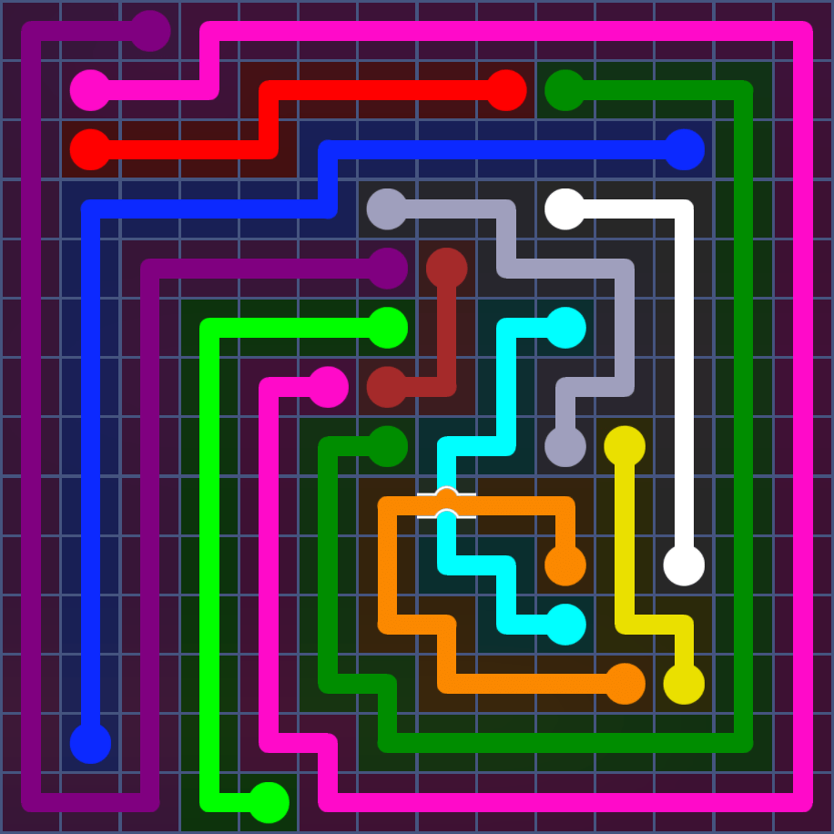 Flow Free 5666 Solution