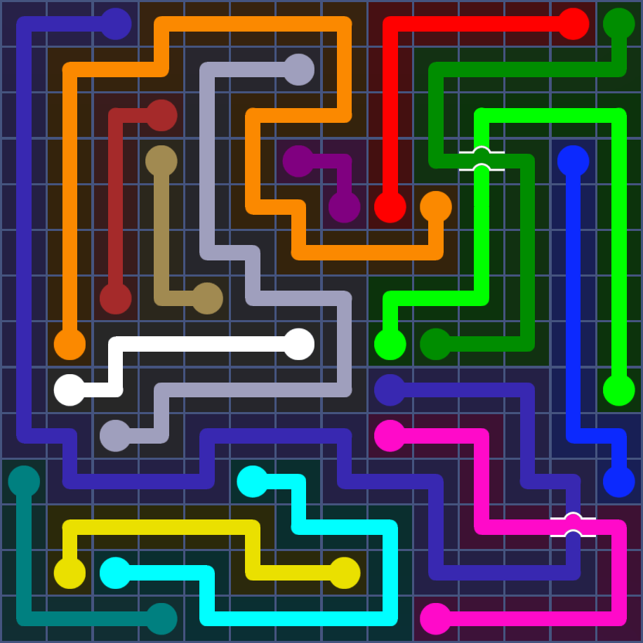 Flow Free 5669 Solution