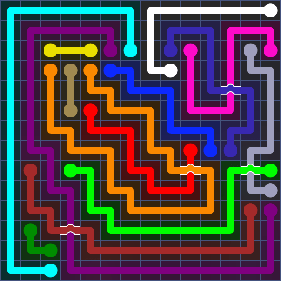 Flow Free 5643 Solution