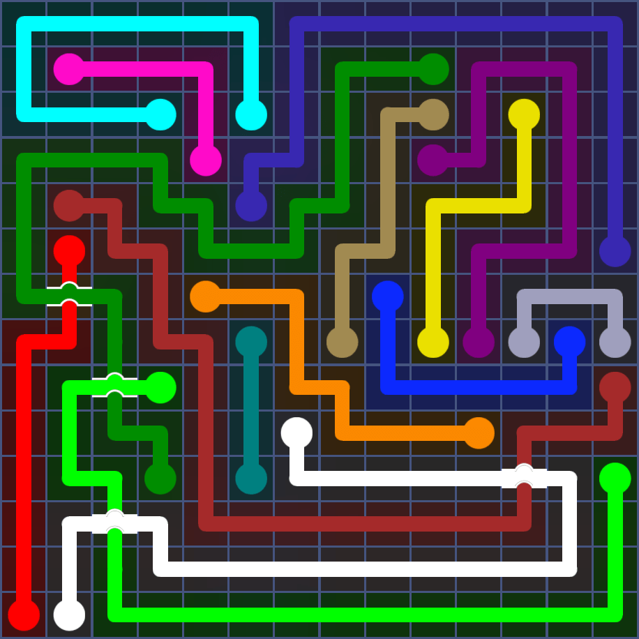 Flow Free 5670 Solution