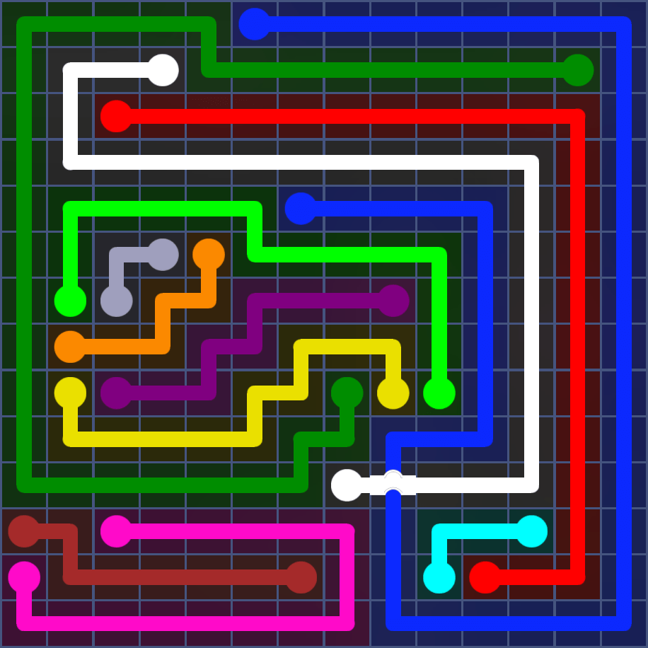 Flow Free 5646 Solution