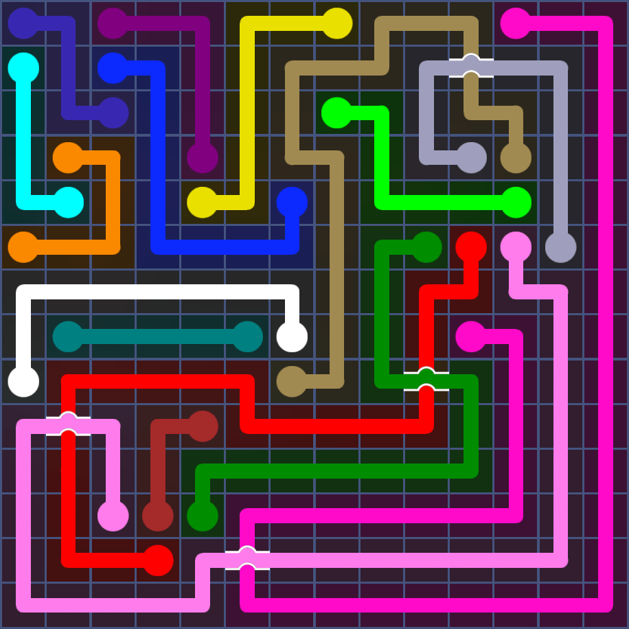 Flow Free 5647 Solution