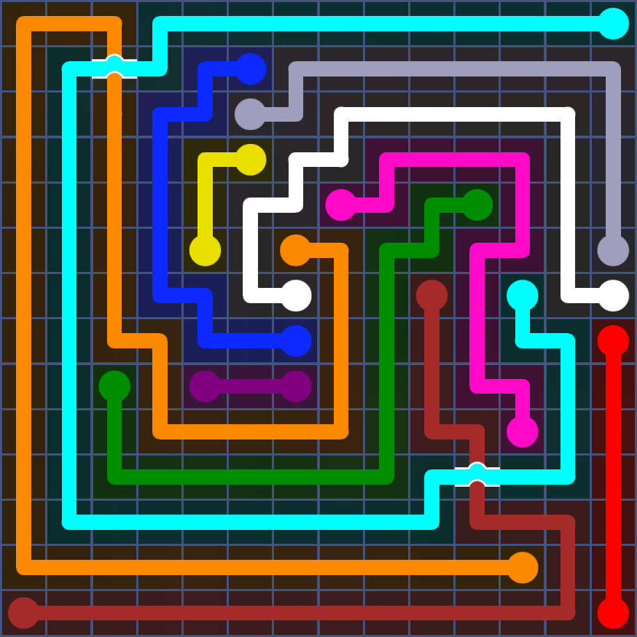 Flow Free 5648 Solution