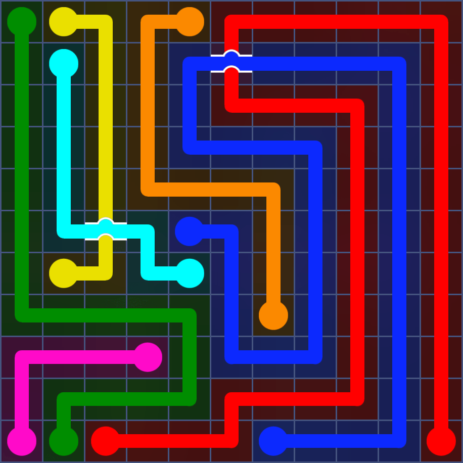 Flow Free 5774 Solution