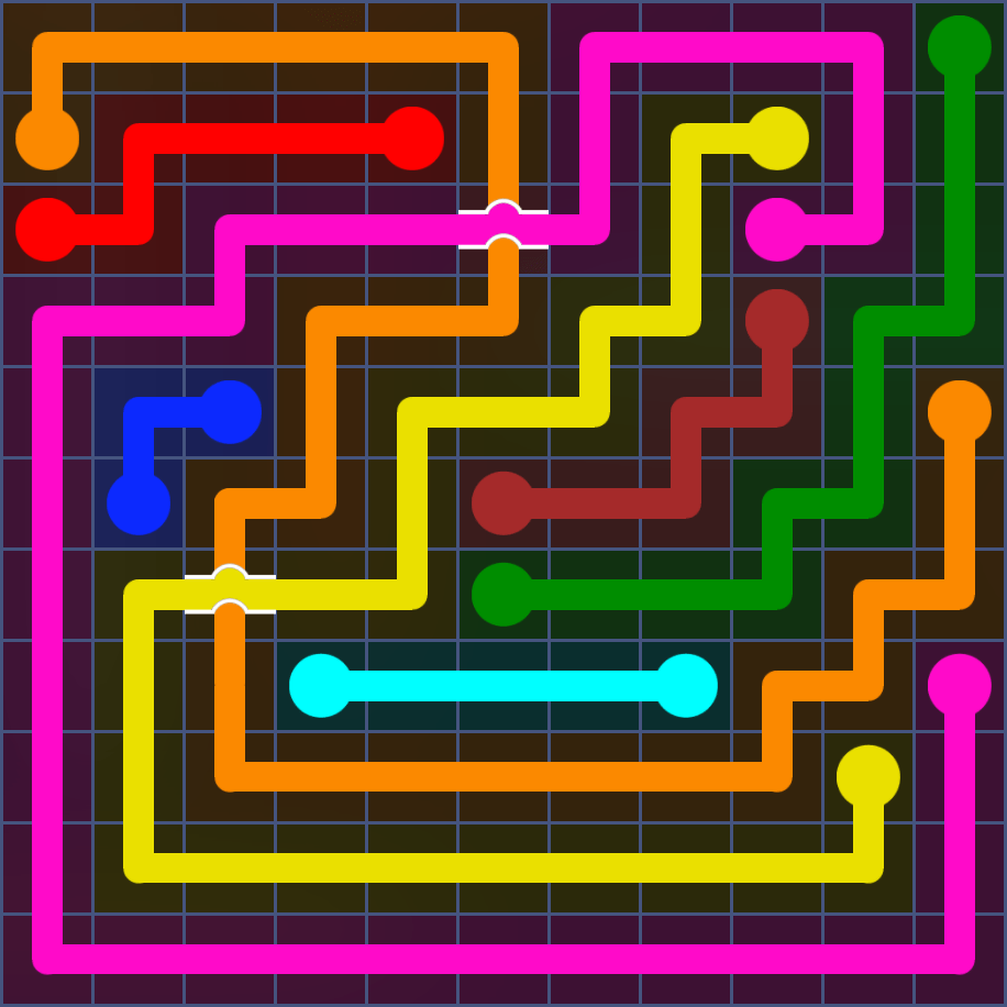 Flow Free 5776 Solution