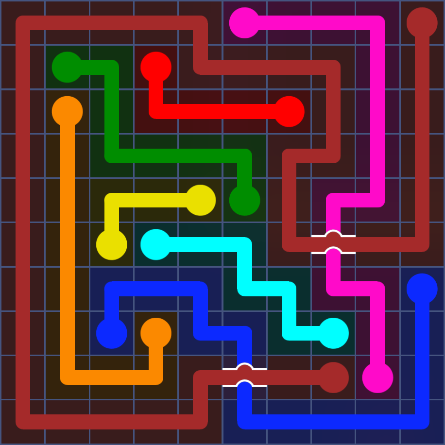 Flow Free 5783 Solution