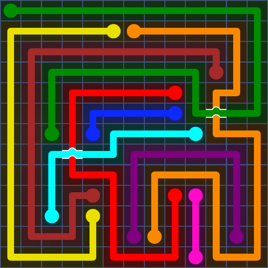 Flow Free 5788 Solution