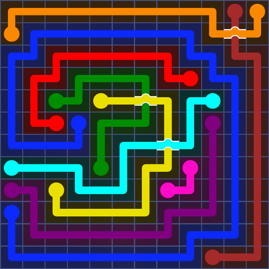 Flow Free 5789 Solution