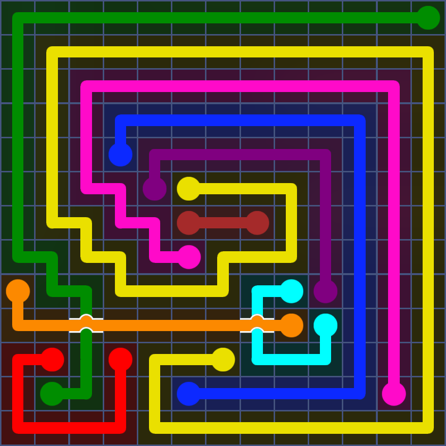 Flow Free 5794 Solution