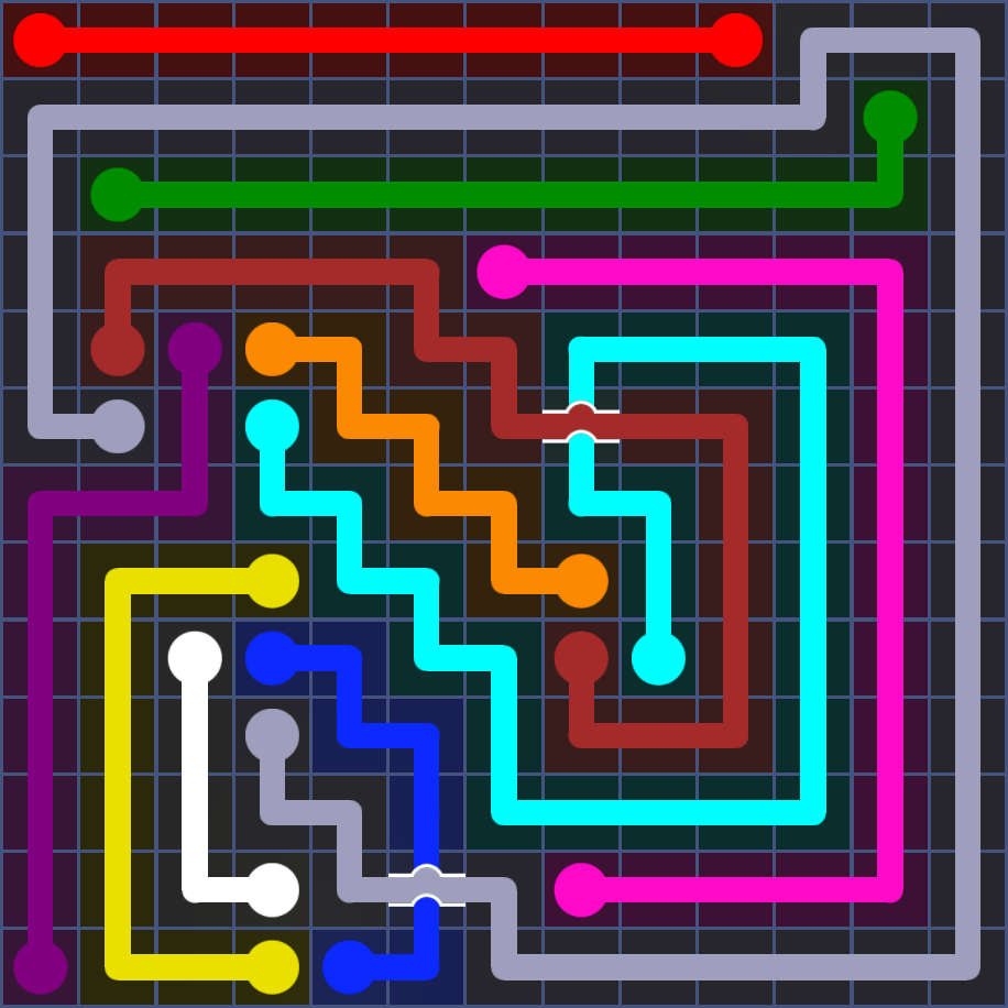 Flow Free 5796 Solution