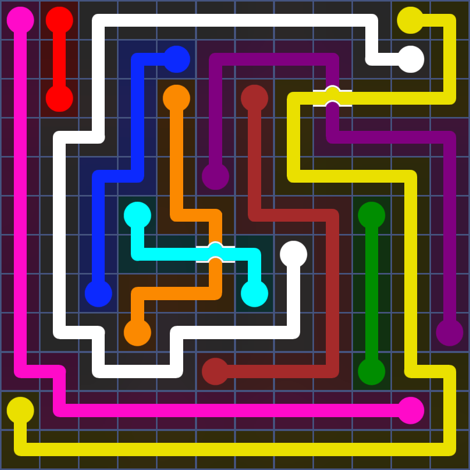 Flow Free 5797 Solution