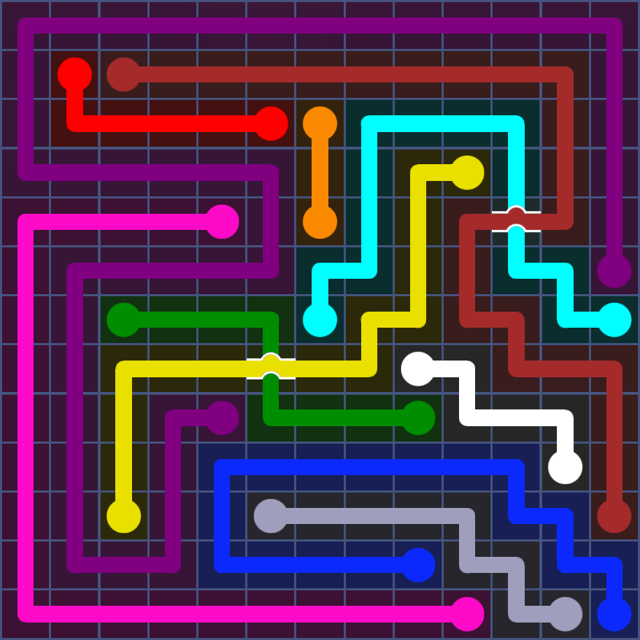Flow Free 5802 Solution