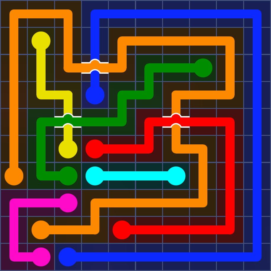 Flow Free 5807 Solution