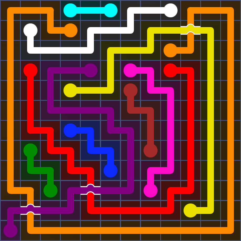 Flow Free 5813 Solution