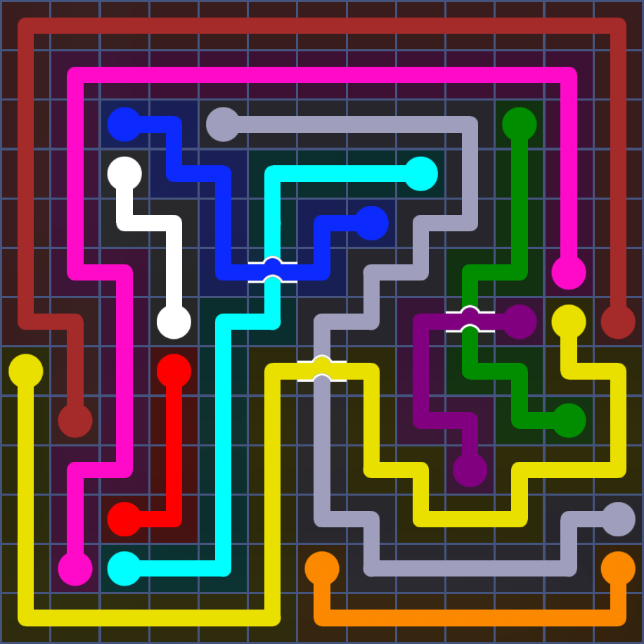 Flow Free 5818 Solution