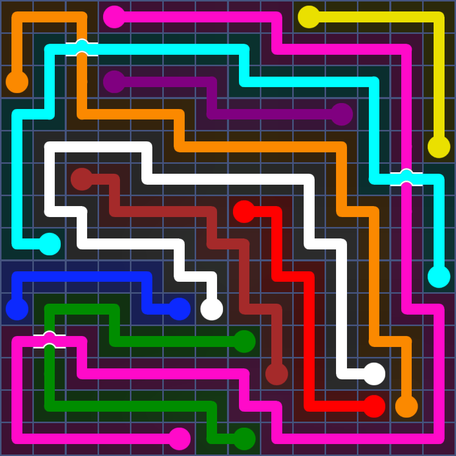 Flow Free 5819 Solution