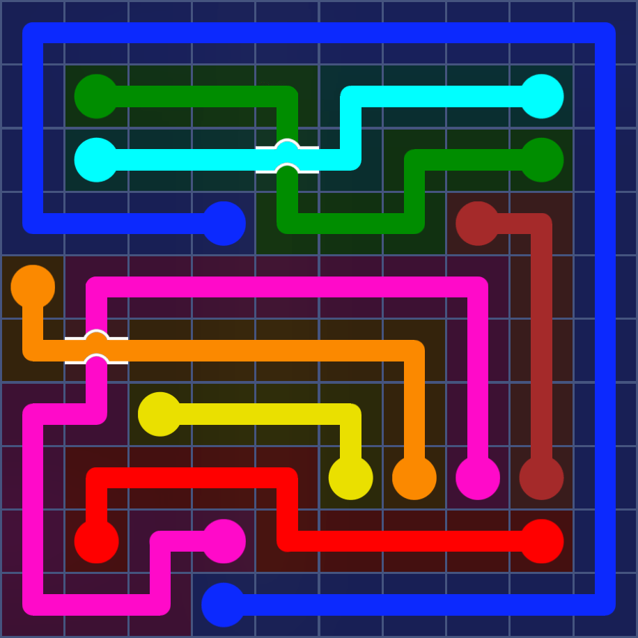 Flow Free 5703 Solution