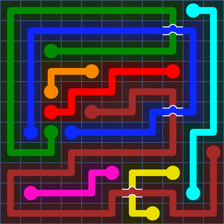 Flow Free 5712 Solution