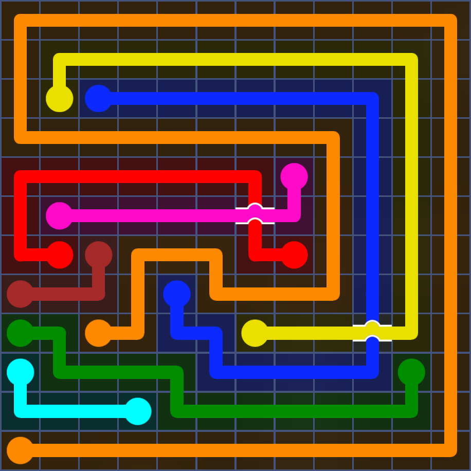 Flow Free 5713 Solution