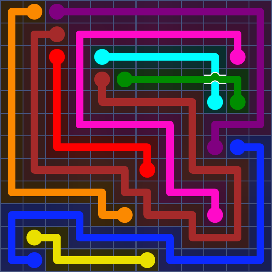 Flow Free 5717 Solution