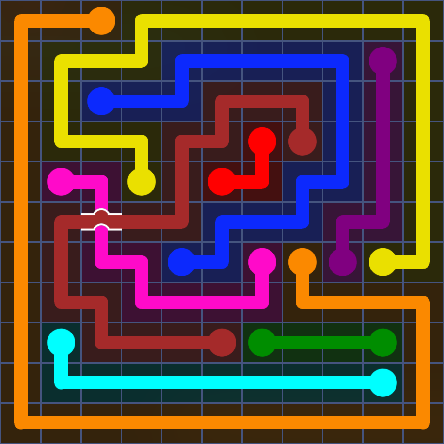 Flow Free 5726 Solution