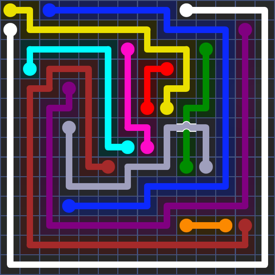 Flow Free 5731 Solution