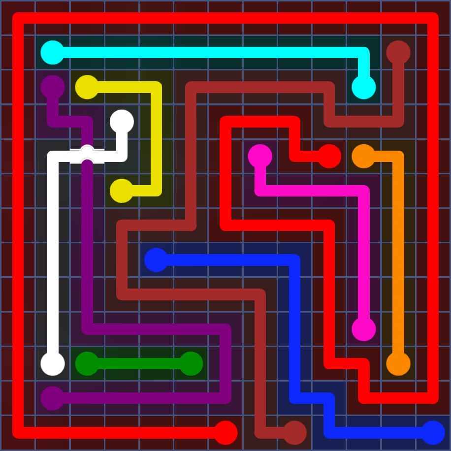 Flow Free 5738 Solution