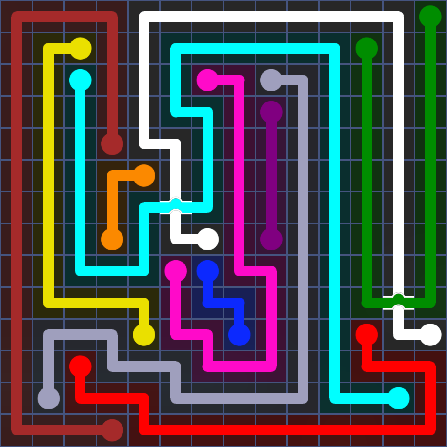 Flow Free 5739 Solution