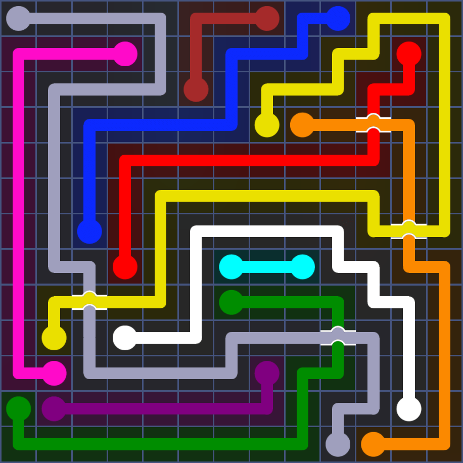 Flow Free 5740 Solution