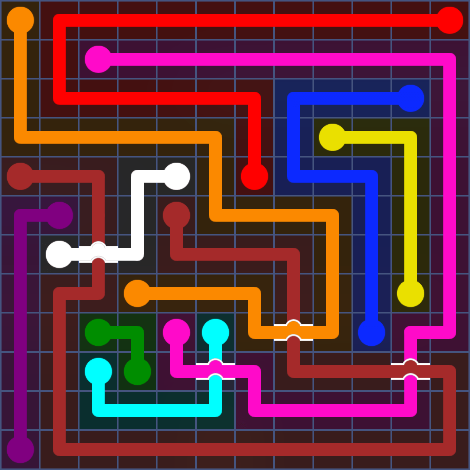 Flow Free 5741 Solution