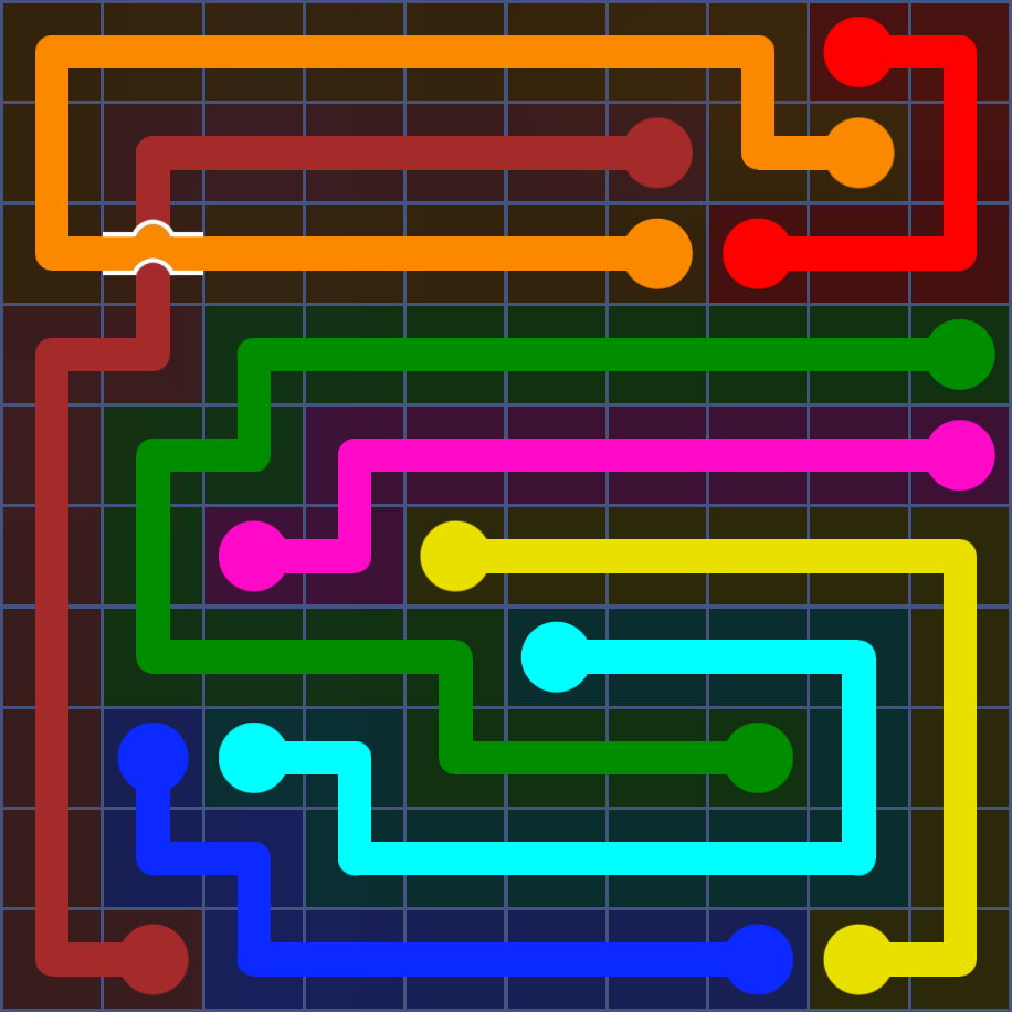 Flow Free 5743 Solution