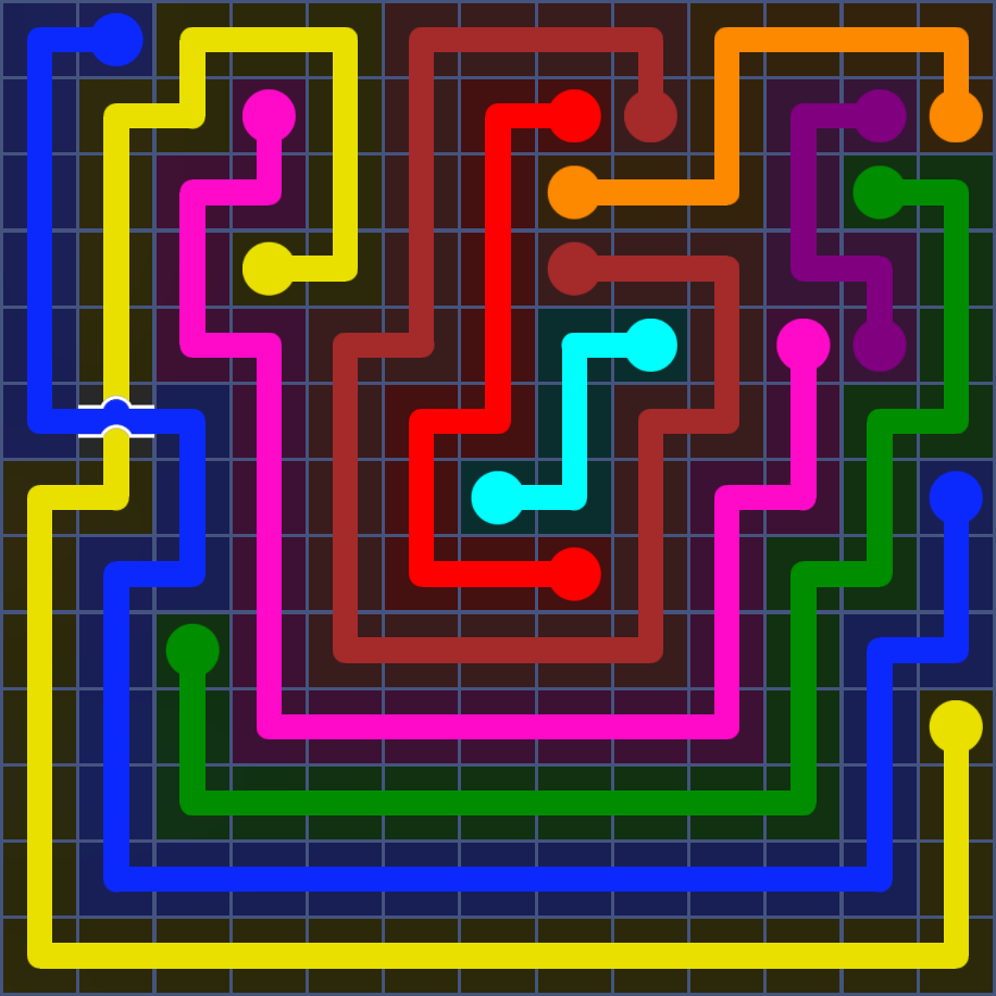 Flow Free 5746 Solution