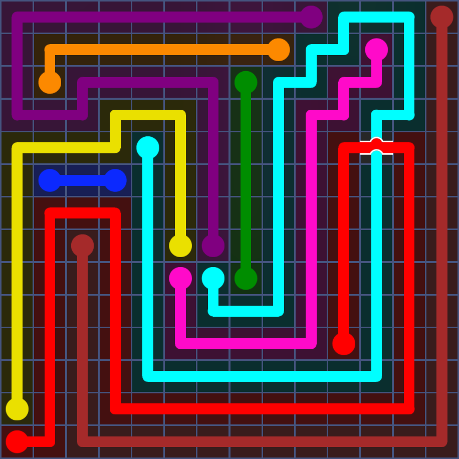 Flow Free 5747 Solution