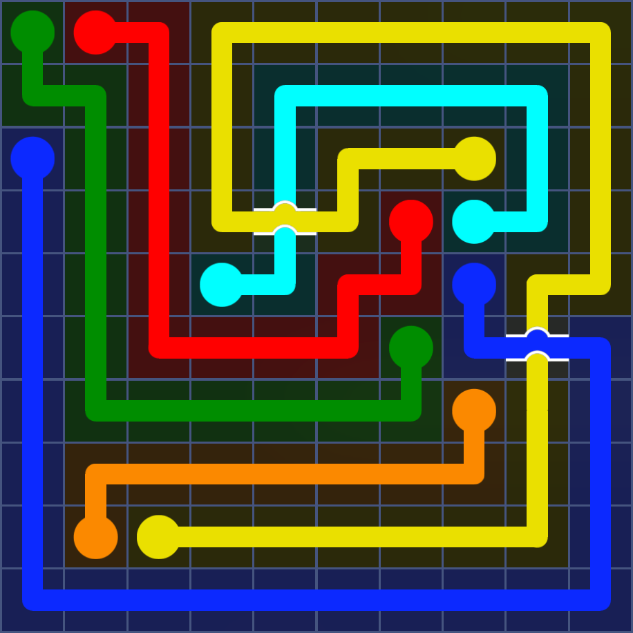 Flow Free 5751 Solution