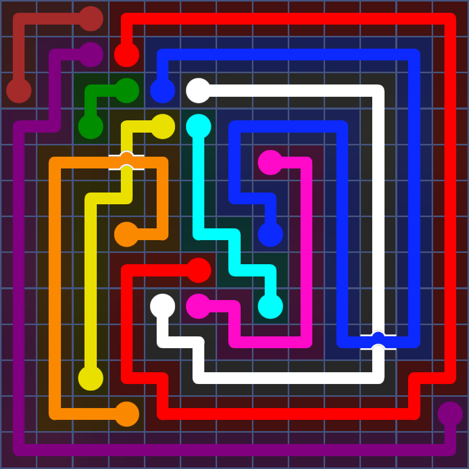 Flow Free 5756 Solution