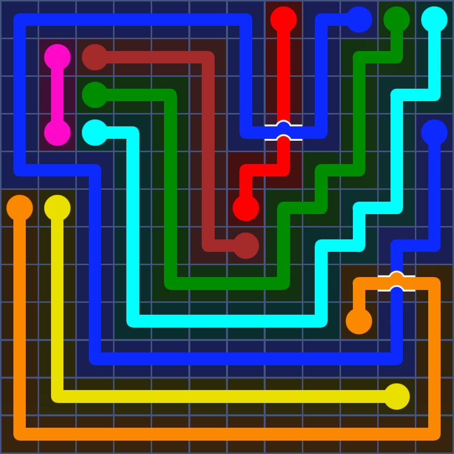 Flow Free 5761 Solution