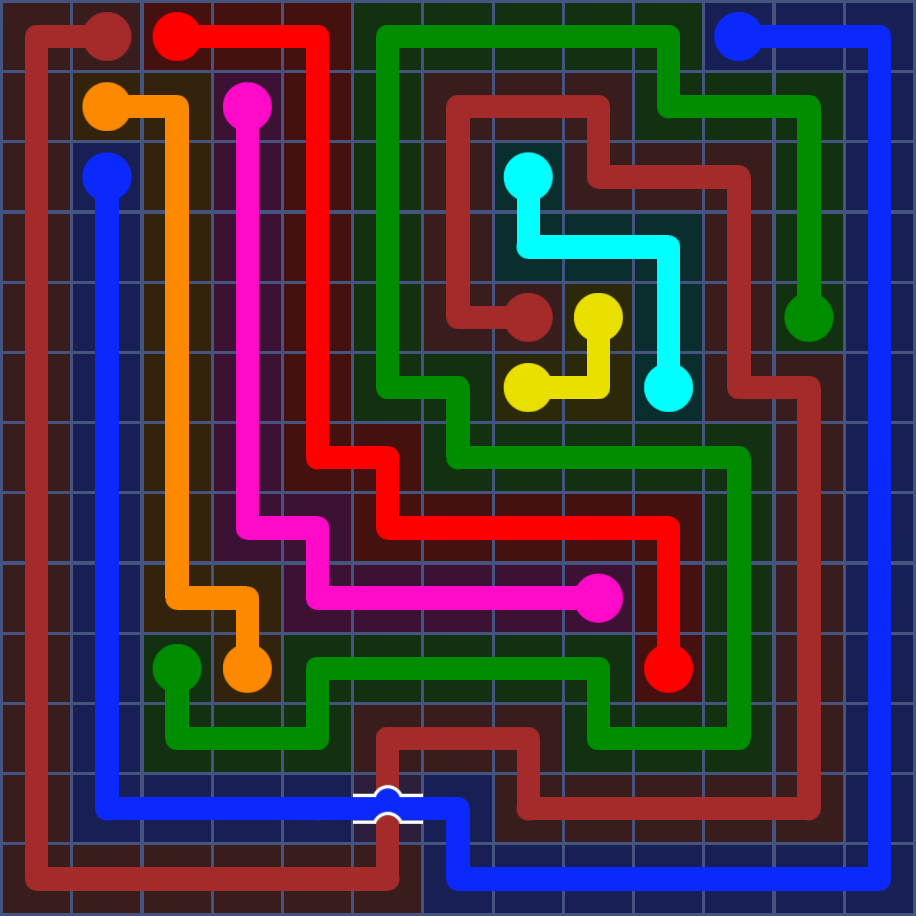 Flow Free 5762 Solution