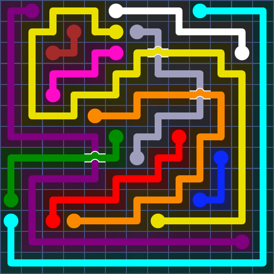 Flow Free 5764 Solution
