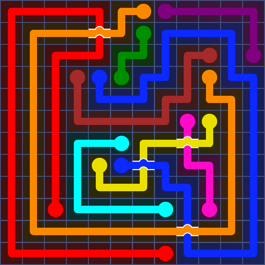 Flow Free 5765 Solution