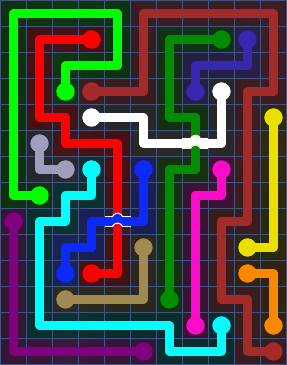 Flow Free 5971 Solution