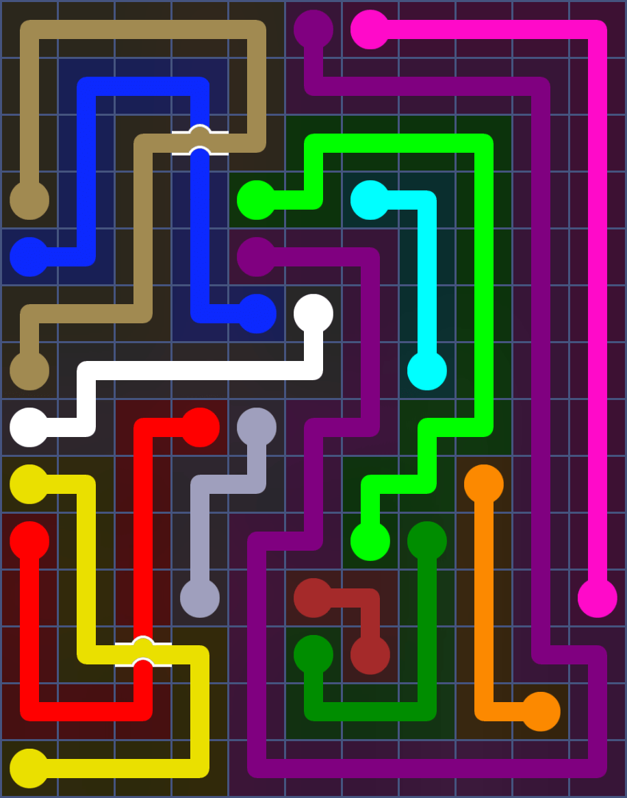 Flow Free 5981 Solution